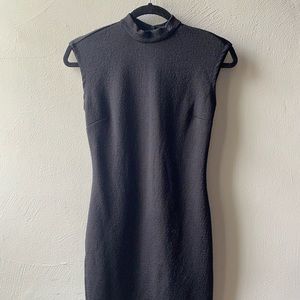 Forever 21 Black Bodycon Turtleneck Mini